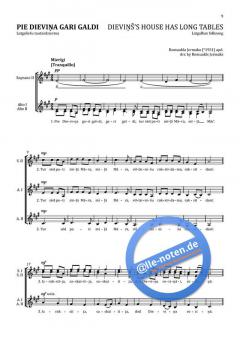 Baltic Songs for Upper Voices, Vol. 1 (Rihards Dubra) 