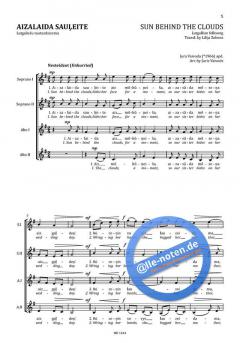 Baltic Songs for Upper Voices, Vol. 2 (Rihards Dubra) 