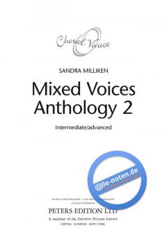 Choral Vivace Mixed Voices Anthology 2 (Sandra Milliken) 