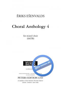 Choral Anthology 4 for Mixed Choir (Eriks Esenvalds) 