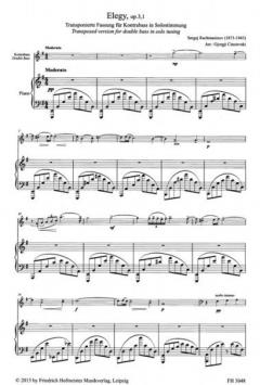 Elegy op. 3 Nr. 1 von Sergei Rachmaninow 