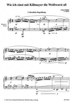 Wie ich einst mit Killmayer die Weißwurst aß 