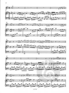 Sonata G-Dur Op. 4/5 von Johann Samuel Schröter für Violine (Flöte) und Cembalo (Klavier) im Alle Noten Shop kaufen