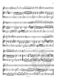 Sonata G-Dur Op. 4/5 von Johann Samuel Schröter für Violine (Flöte) und Cembalo (Klavier) im Alle Noten Shop kaufen