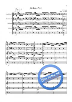 Sinfonie Nr. 3 von Carl Philipp Emanuel Bach 