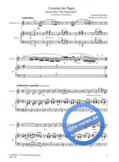 Cavatine des Pagen von Giacomo Meyerbeer 