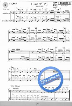 41 Drum Duets (Frank Bruns) 