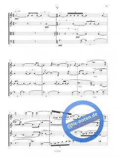 7 Aphorismen von Linus Köhring für Streichquartett (2014) im Alle Noten Shop kaufen (Partitur)