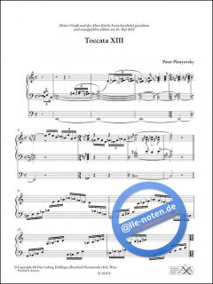Toccata XIII von Peter Planyavsky 