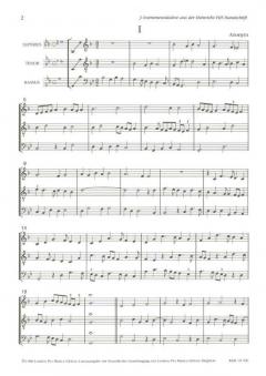 3 Instrumentalstücke 