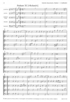 Paduan + 2 Galliarden (Valentin Haußmann) 