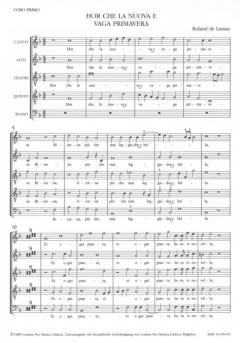 Hor che la nuova e vaga primavera (Orlando di Lasso) 