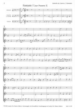 3 Fantasien (Eustache du Caurroy) 