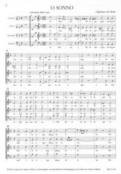 O Sonno von Cipriano de Rore 