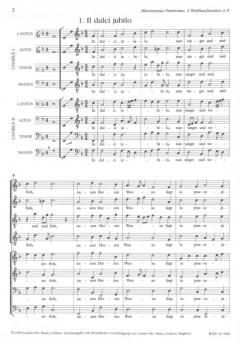 2 Weihnachtssätze (Hieronymus Praetorius) 