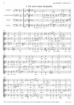 2 Chansons (Jean Richafort) 