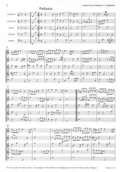 Paduana & Gagliarda (Isaac Posch) 