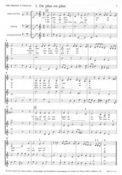 8 Chansons (Gilles Binchois) 