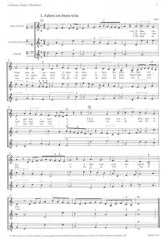 8 Rondeaux (Guillaume Dufay) 