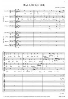May fait les bois (Claude le Jeune) 