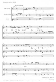 4 Balladen (Guillaume de Machaut) 