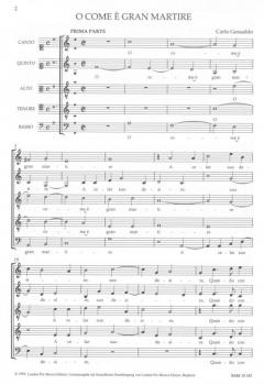 O come è gran martire (Carlo Gesualdo) 