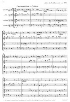 2 canzoni da sonar (Adriano Banchieri) 