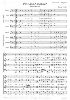 2 Dialoghi à 8 (Orazio Vecchi) 