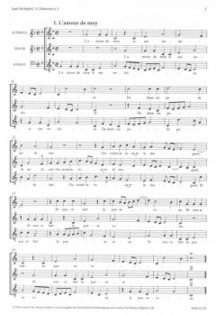 5 Chansons rustiques (Jean Richafort) 