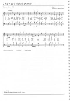 I han es Schätzli gfunde 