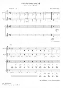 Drei Lieder (Walther von der Vogelweide) 