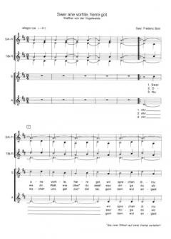 Drei Lieder (Walther von der Vogelweide) 