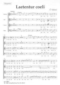 Laetentur coeli (Ceslav Vanura) 