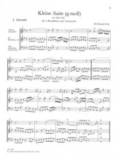 Kleine Suite im alten Stil (Hans Chemin-Petit) 