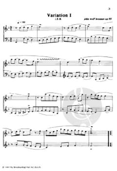 Happy Birthday Variationen, op. 95 von John Wolf Brennan 