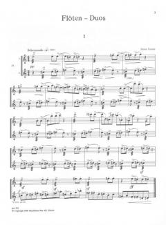 13 kurze Flötenduos von Janos Tamas im Alle Noten Shop kaufen