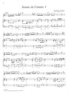 Sonate da Camera per il Flauto col Basso (Henry Thornowitz) 