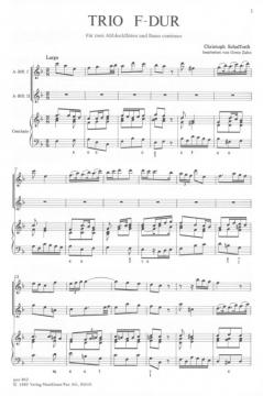 Trio F-Dur (Christoph Schaffrath) 