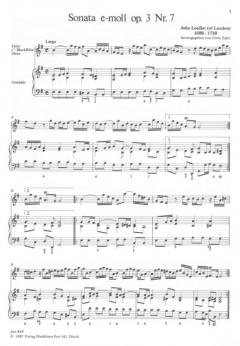 Sonata e-Moll op. 3 Nr. 7 