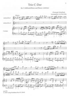 Trio C-Dur (Christoph Schaffrath) 