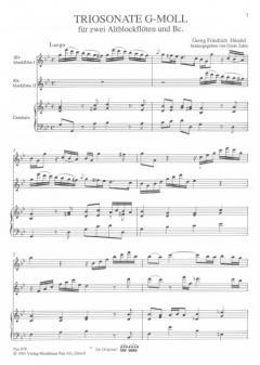 Triosonate g-Moll (Georg Friedrich Händel) 