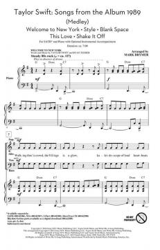 Taylor Swift: Songs From The Album 1989 (Taylor Swift) 