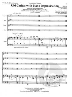 Ubi Caritas von Ola Gjeilo 