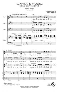 Cantate Hodie! (Sing On This Day) (John Purifoy) 
