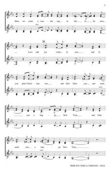 Here We Come A-Caroling 