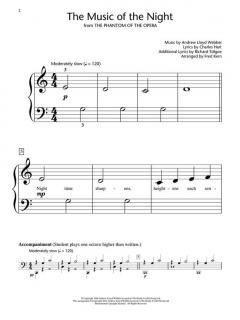 The Music Of The Night (from The Phantom Of The Opera) von Andrew Lloyd Webber 