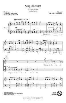 Sing Alleluia! von Victor C. Johnson 