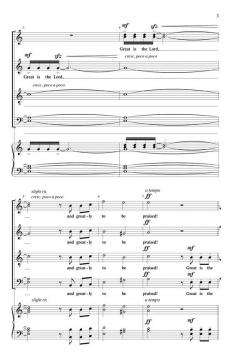 Great Is The Lord (Rosephanye Powell) 