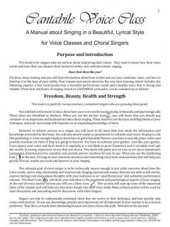 Cantabile Voice Class von Katharin Rundus 