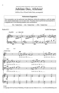 Jubilate Deo, Alleluia! (Judith Herrington) 